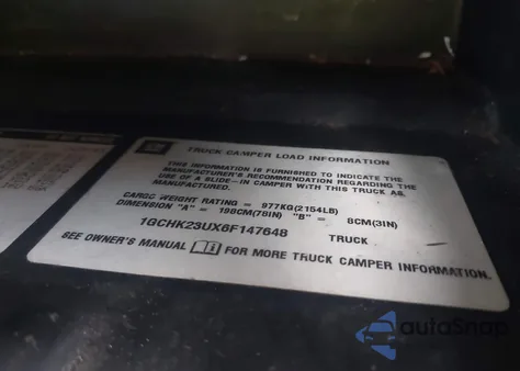 2006 Chevrolet Silverado 2500Hd Lt1 z USA, uszkodzony, nr VIN 1GCHK23UX6F147648